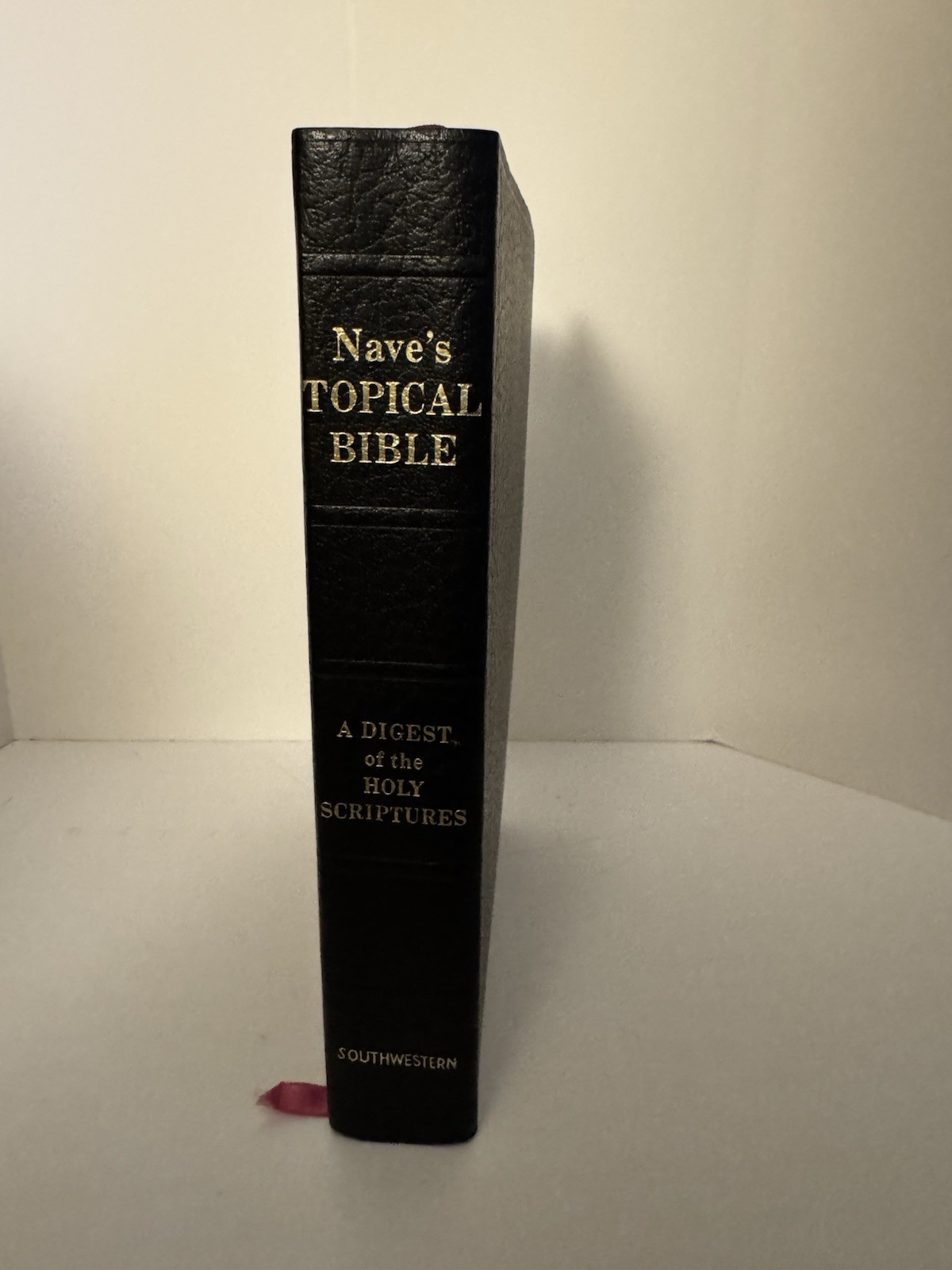 Nave&rsquo;s Topical Bible A Digest of Holy Scriptures 1962 Southwestern Co. Reference