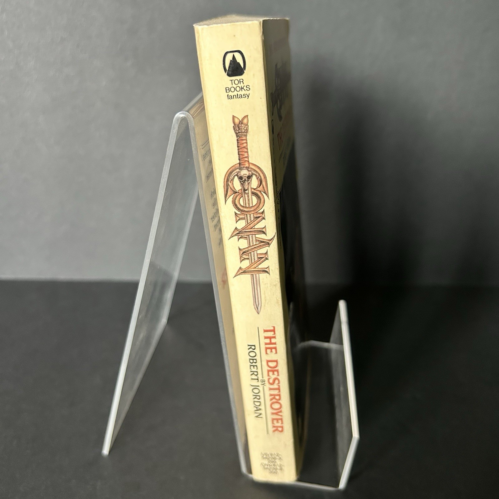 Conan the Destroyer by Robert Jordan 1984 TOR Books Fantasy Movie Tie-In PB