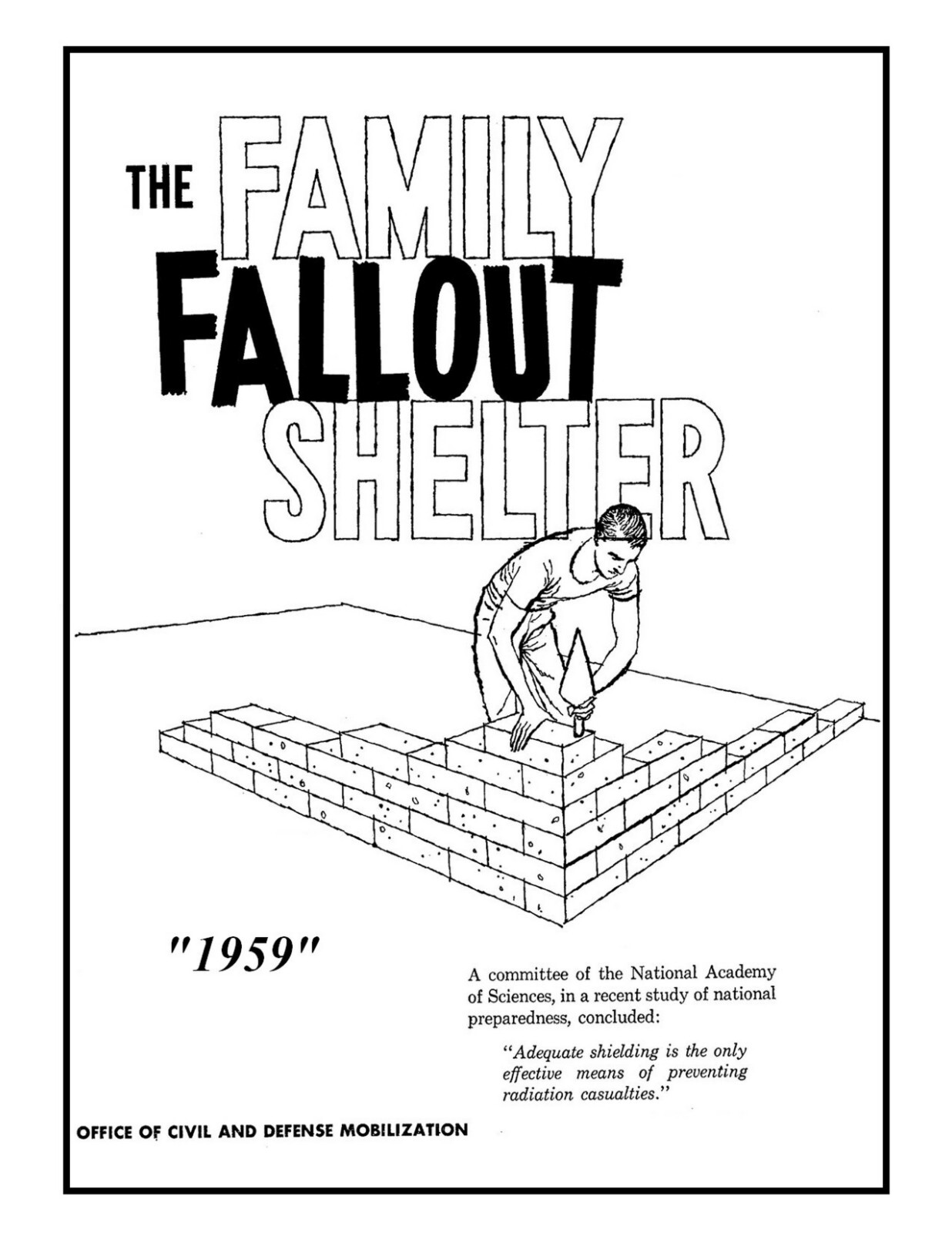 The Family Fallout Shelter « 1959 » 31 Pages