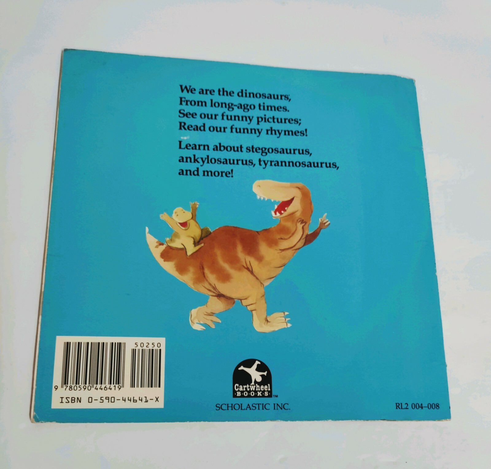 Vntg Children&rsquo;s Books Dinosaur Rhymns Sea Full Of Sharks Colorful Pictures 2 Bks