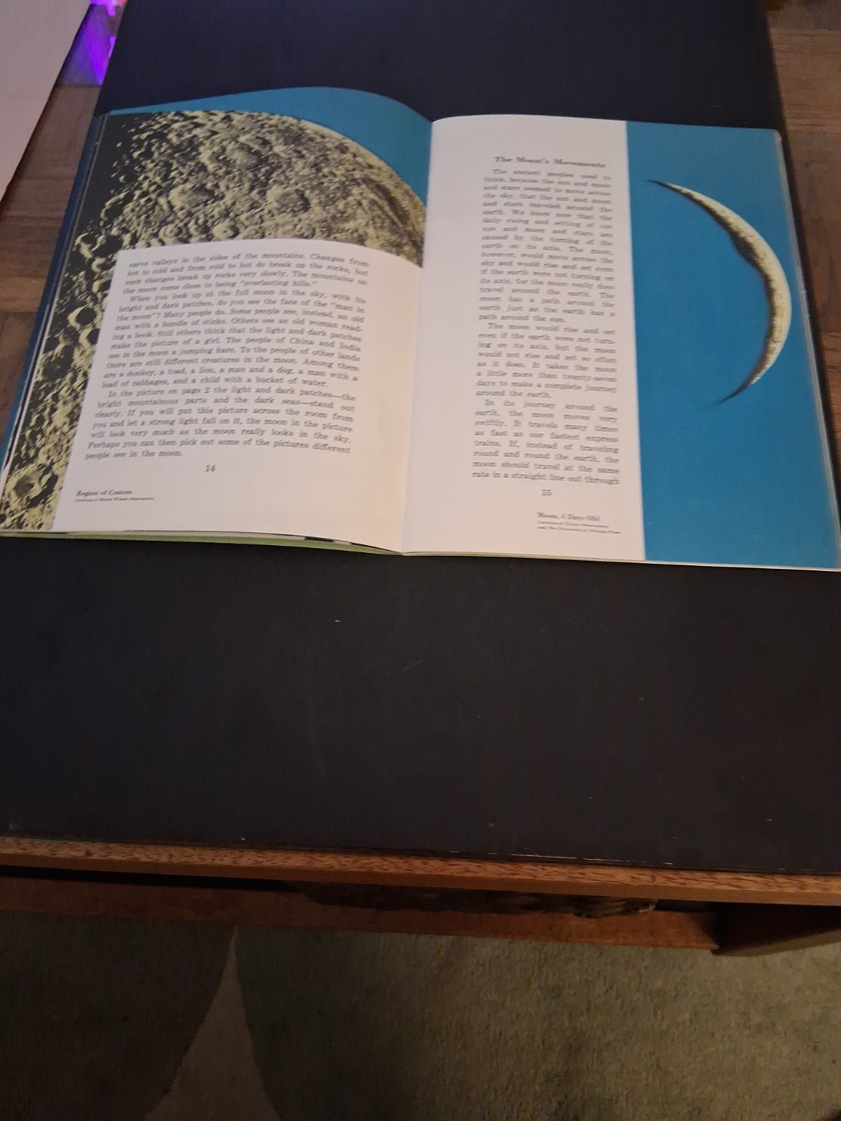 Earth&rsquo;s Nearest Neighbor Moon Book 1966 Edition Bertha Parker Paperback V. G.