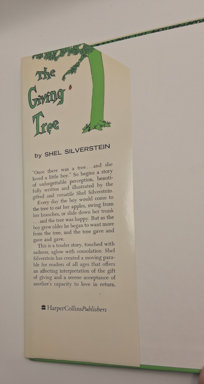 The Giving Tree by Shel Silverstein HC in DJ