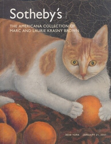 Sotheby&rsquo;s. the Americana Collection of Marc and Laurie Krasny Brown. January 2..