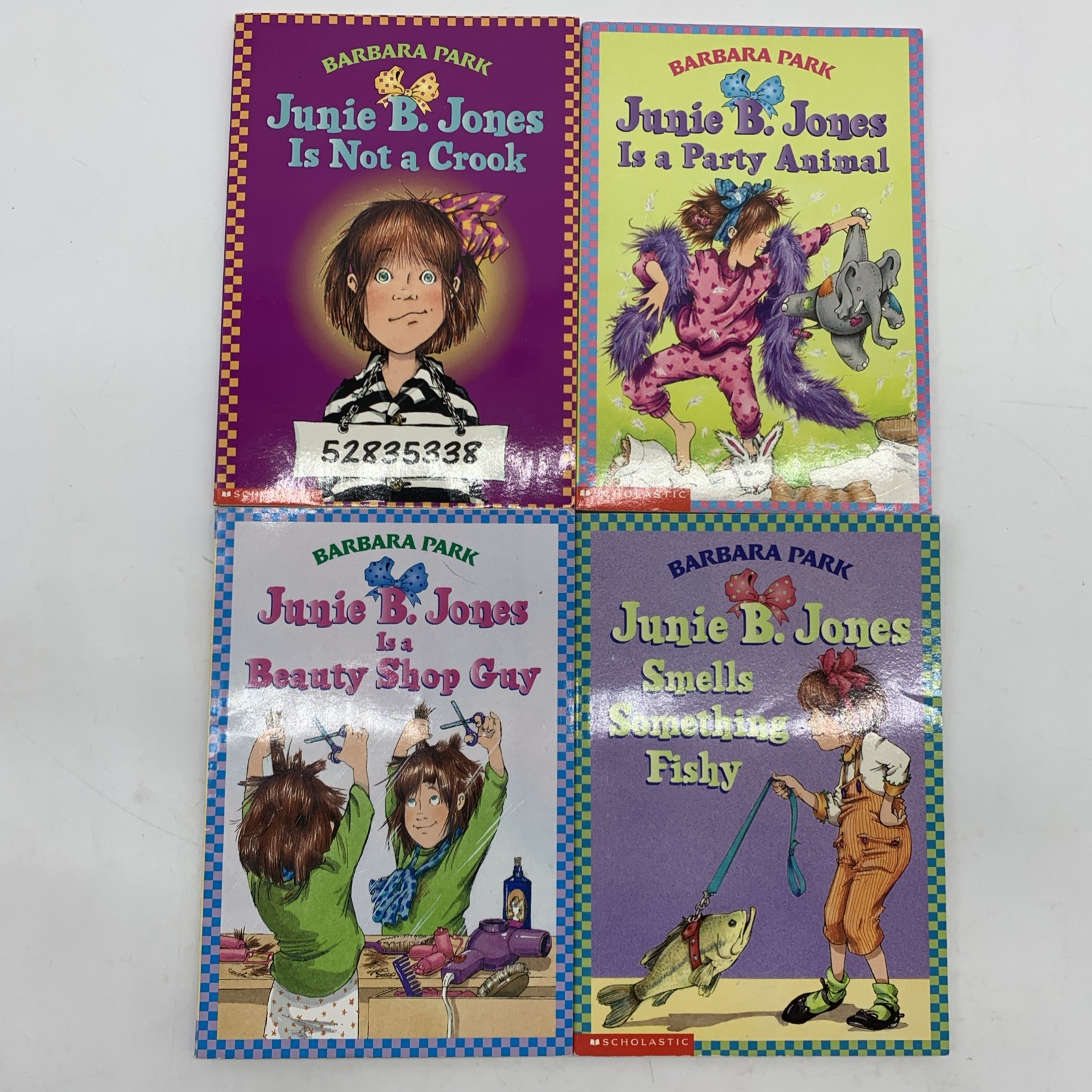 Junie B Jones Barbara Park Lot 25 School Girl Chapter Book Illustrated Grade 1 2