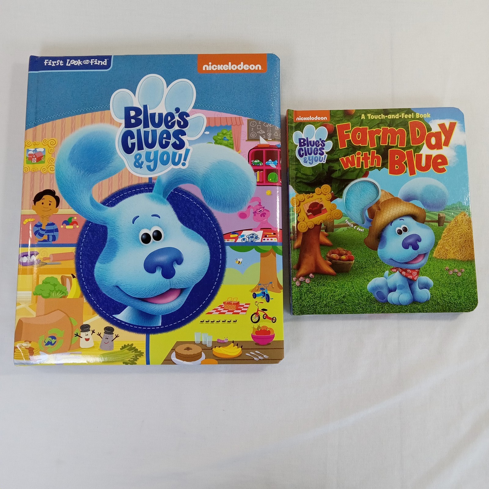 Blue&rsquo;s Clues & You! First Look & Find + Farm Day Touch-and-Feel Book Set