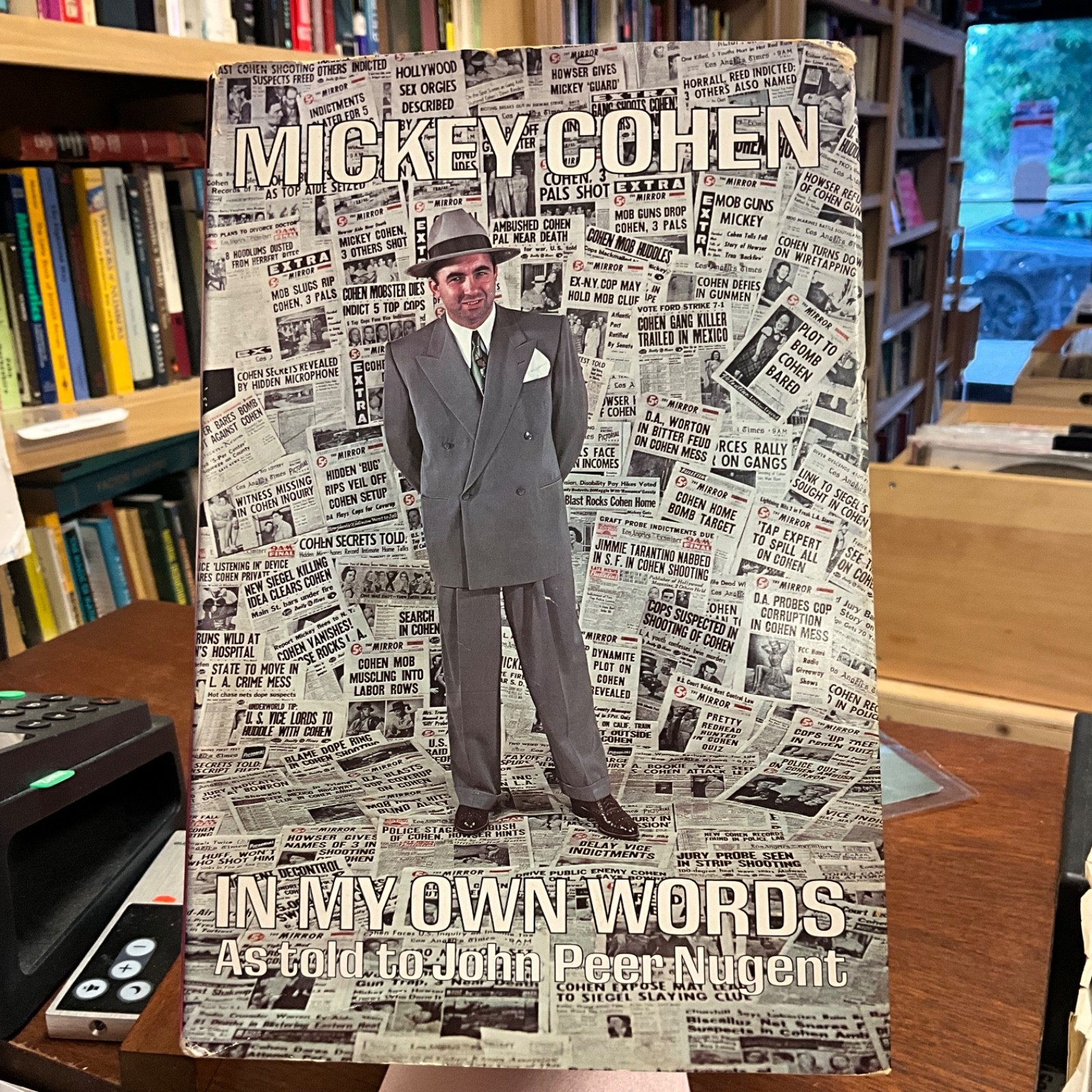 Vintage 70&rsquo;s Jewish Mobster bio: Mickey Cohen, In My Own Words: As Told to John