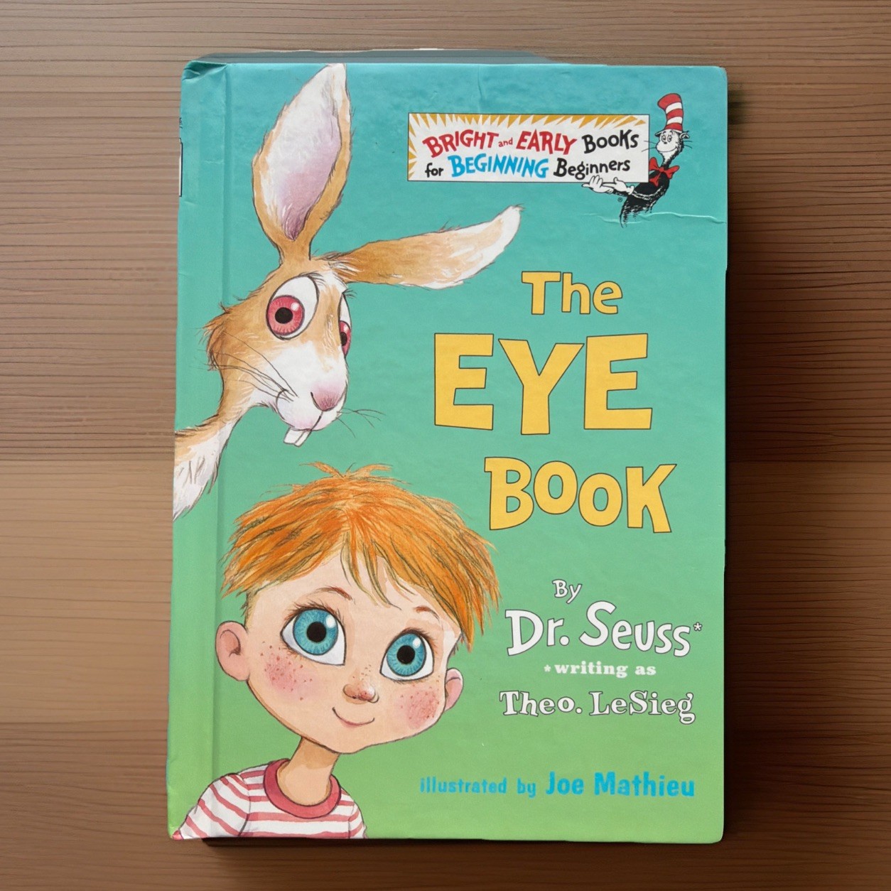 Dr Suess Theo LeSieg Book Lot: The Eye Book & The Tooth Book Bright & Early
