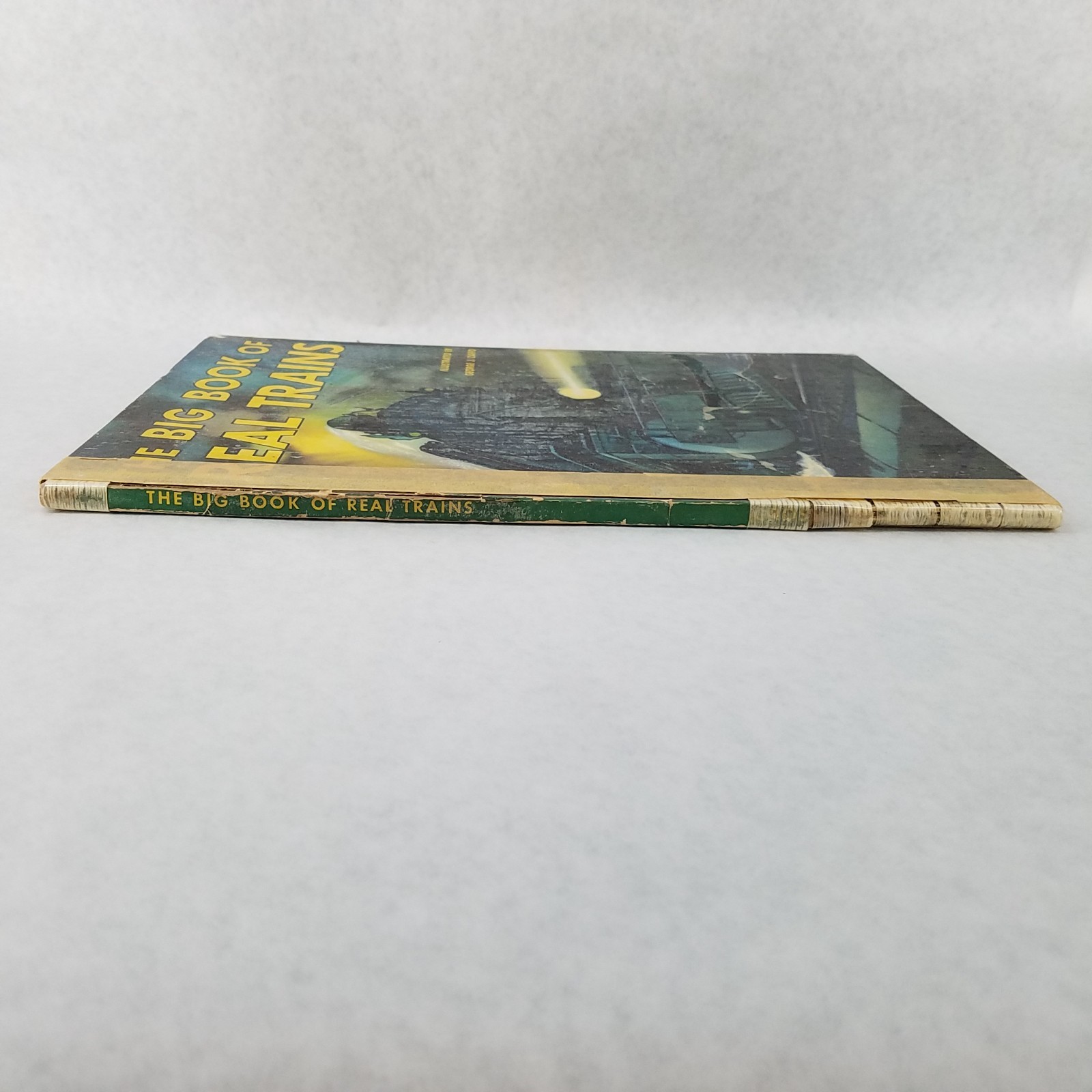 Big Book of Real Trains – 1949 Hardcover by George Zaffo