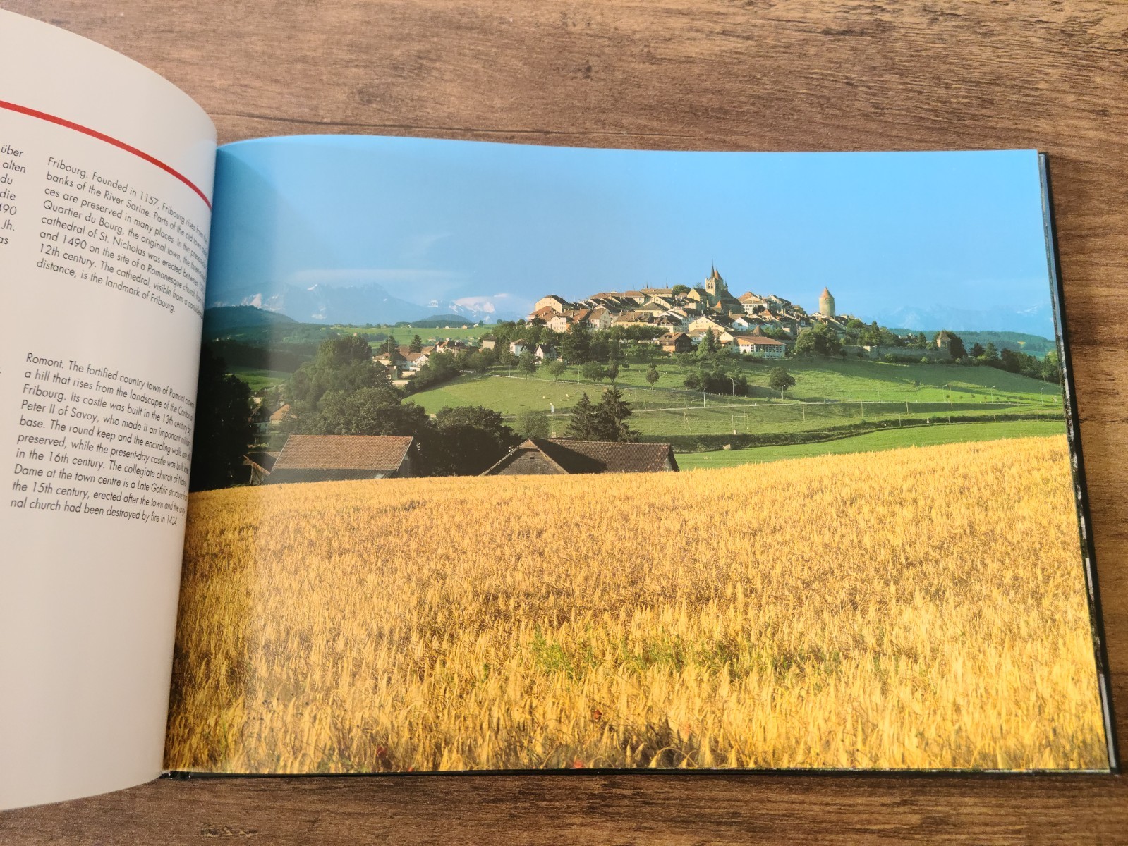 Schweiz Suisse Switzerland Hard Cover Book