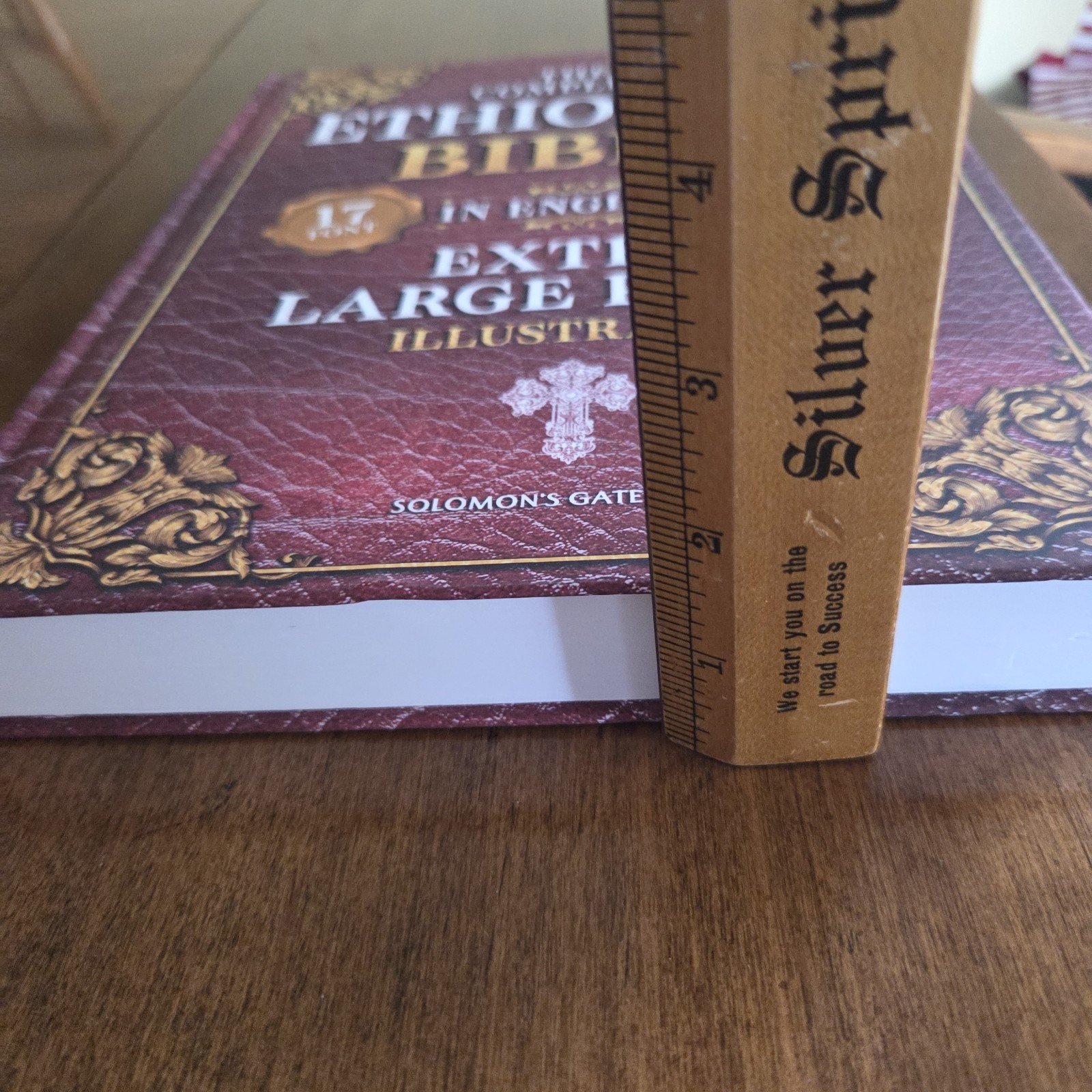 Ethiopian Bible in English Extra Large Print Solomon&rsquo;s Gate Press HC Book