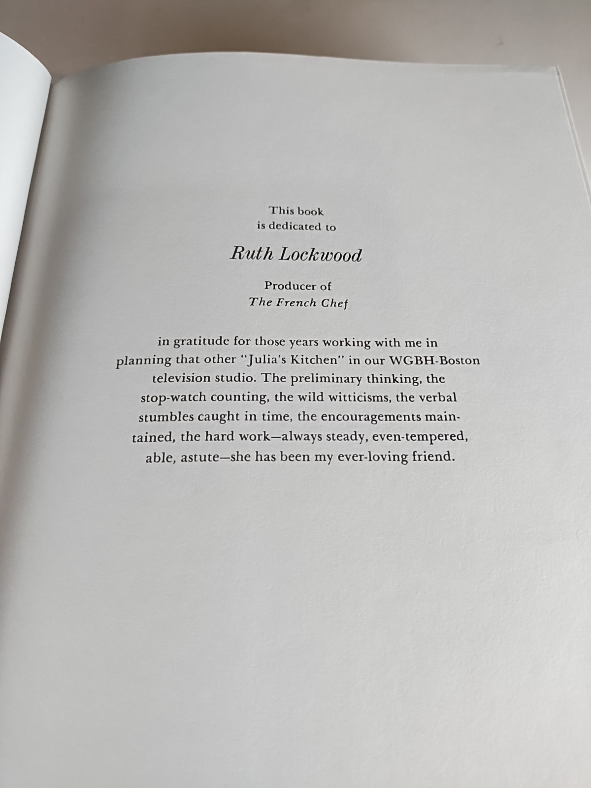 From Julia Child&rsquo;s Kitchen by Julia Child Brand New 1999 HC/DJ 736 Page Cookbook