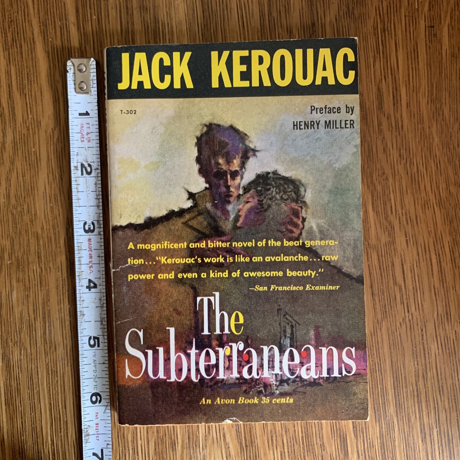 Jack Kerouac – The Subterraneans – 1959 First Paperback Avon T-302