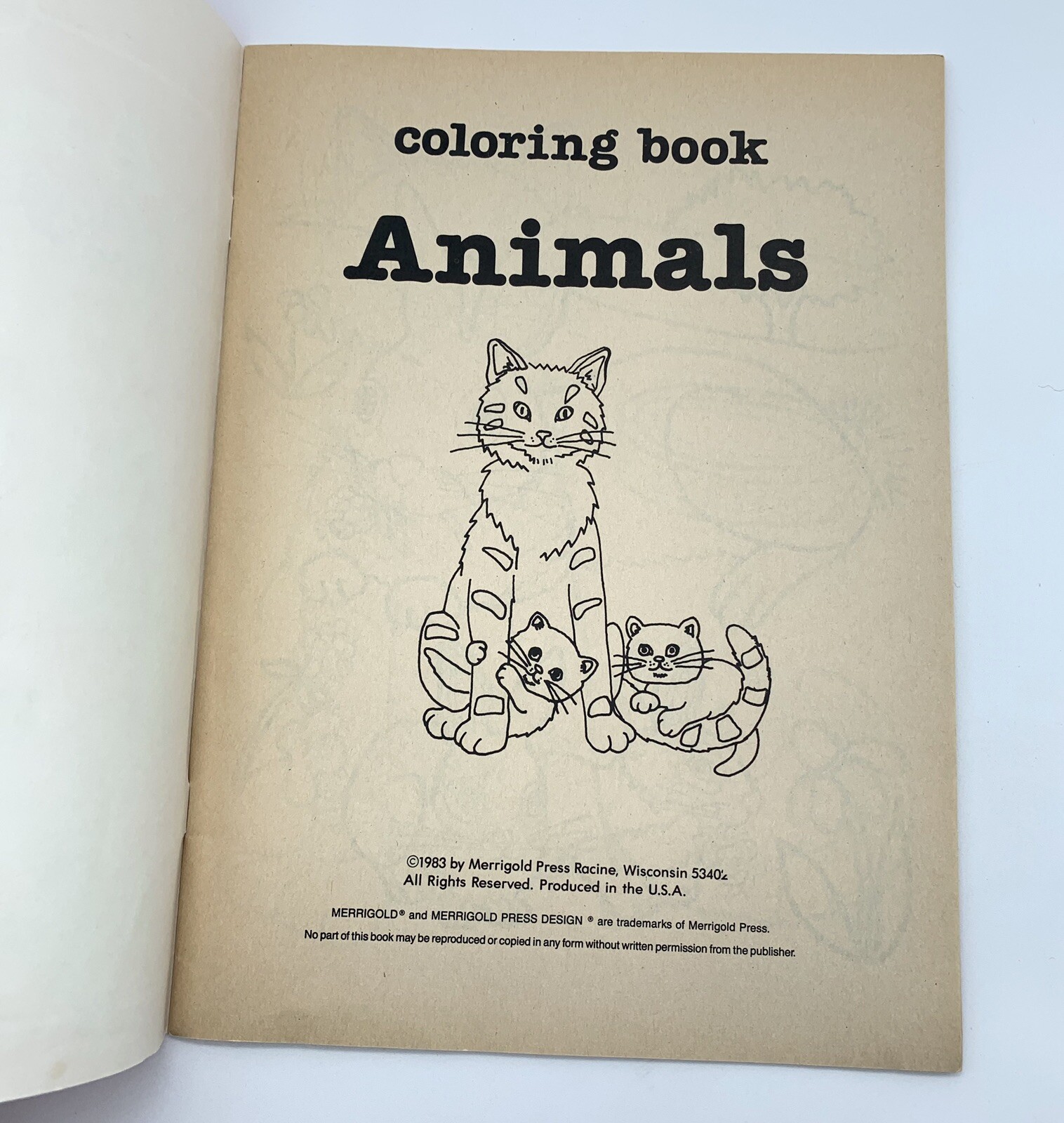 Vintage Coloring Books Lot 1980&rsquo;s & 1990s Sesame Street Santa Animals NOS & USED