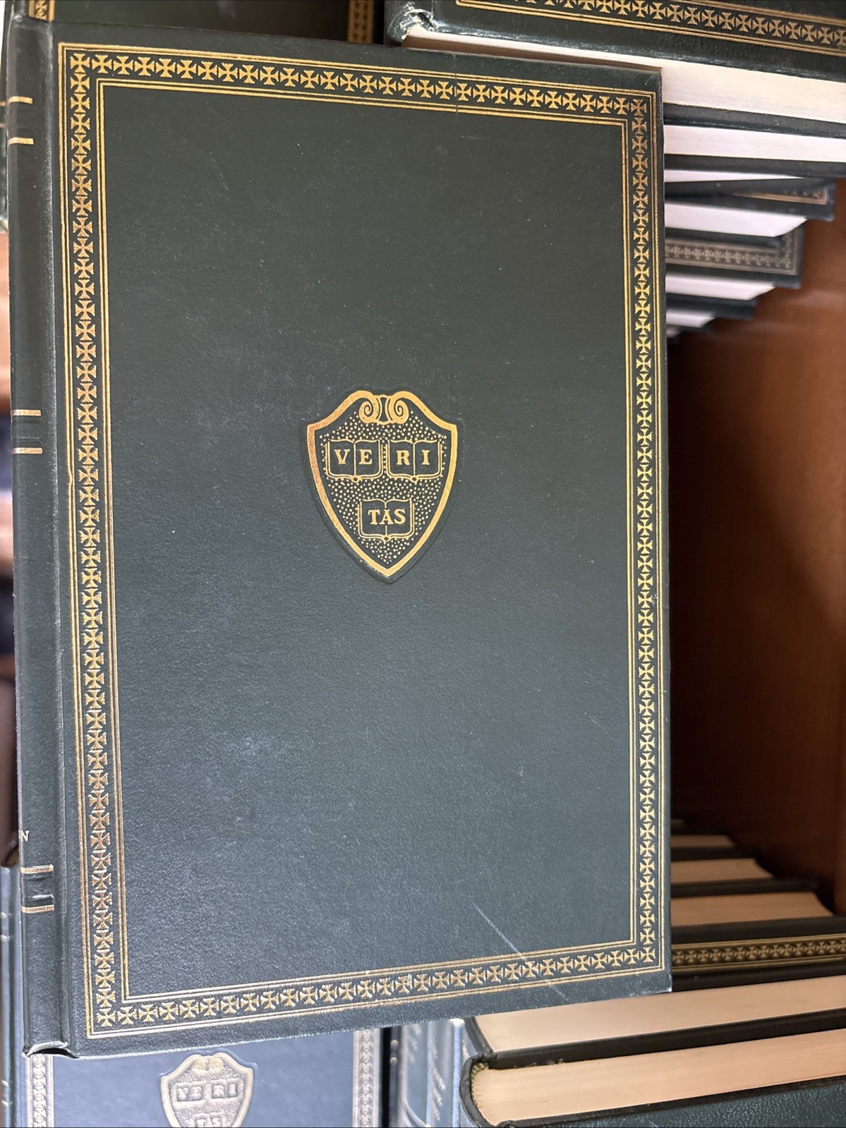 Harvard Classics Deluxe Edition Green Leather Individual Volumes – CHOOSE TITLES