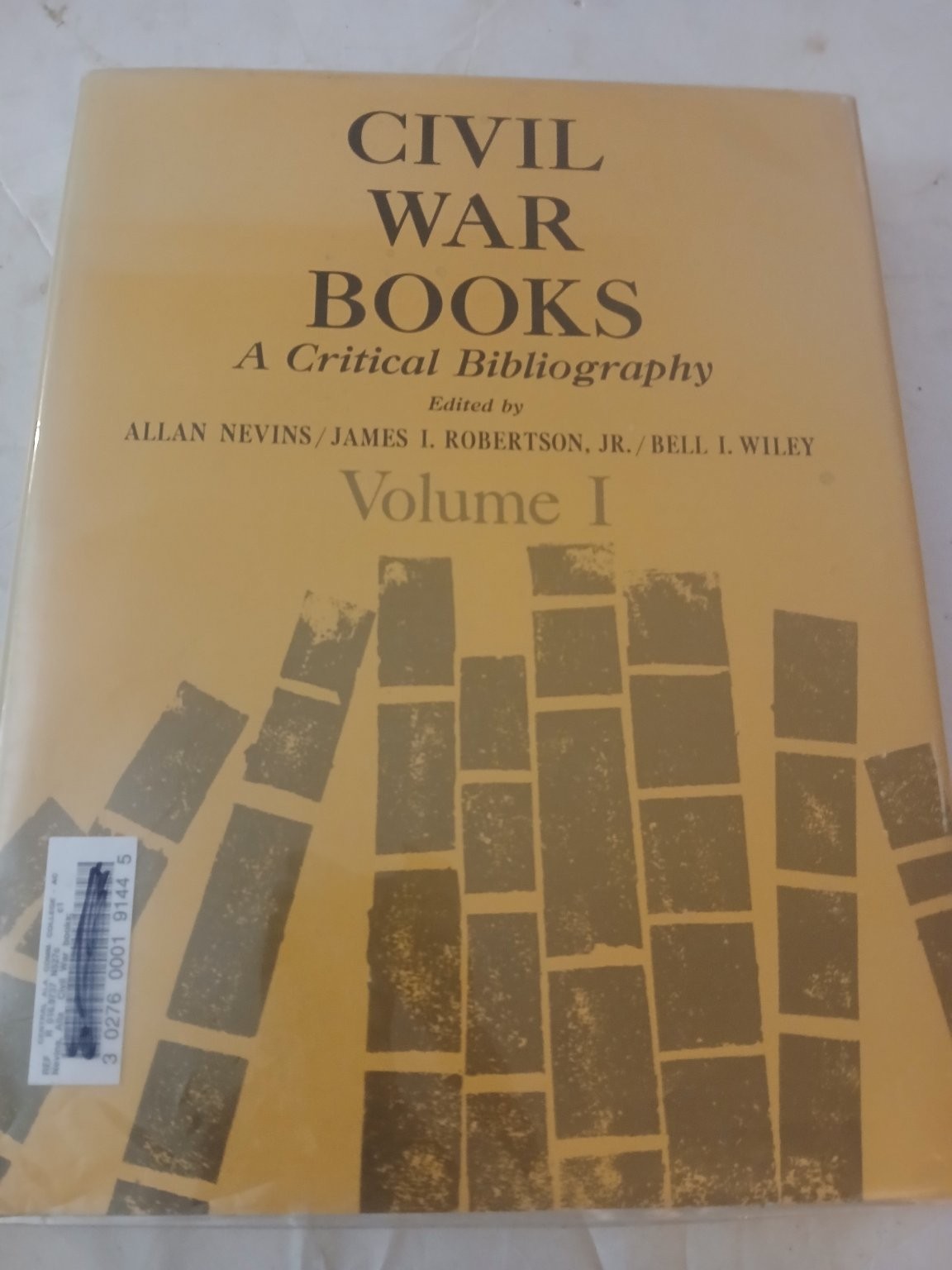 Civil War Books: A Critical Bibliography Vol I Allan Nevins 1967 LSU Press