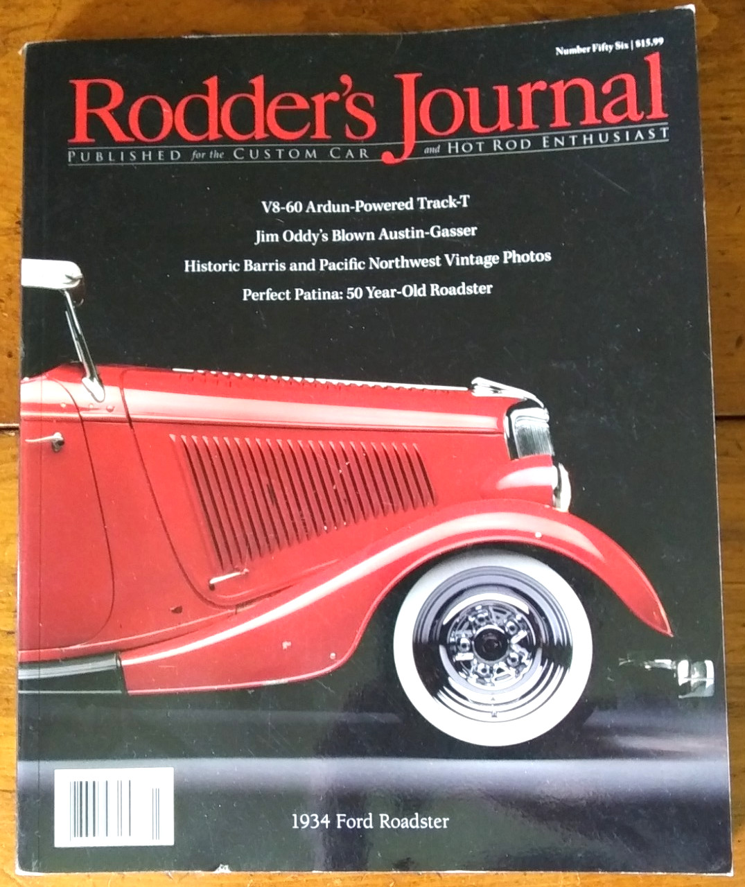 The Rodder&rsquo;s Journal Number Six 6 Winter 1996 – 1933 Ford Roadster Cover