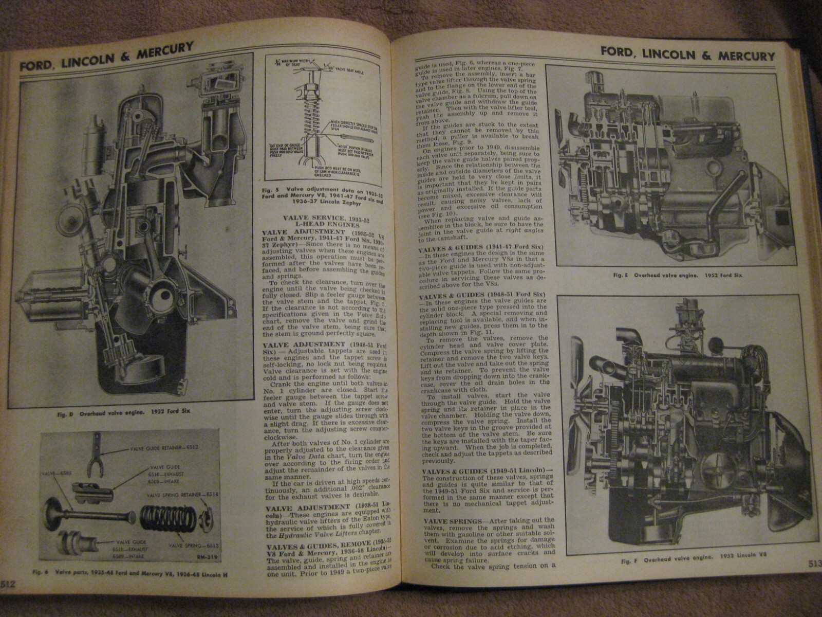 MOTOR&rsquo;S AUTO REPAIR MANUAL ~ 1952 ~ 15th Edition Third Printing HC