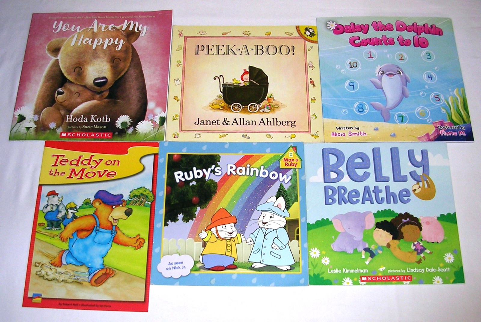 Lot of 60 Children&rsquo;s Picture Books: Toddler, Preschool, Beginner Level Reading