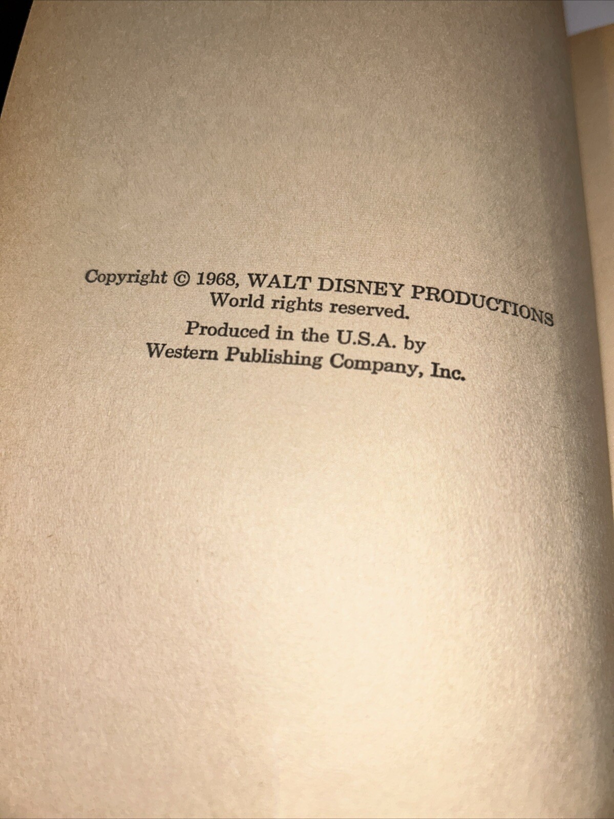 Walt Disneys Blackbeard&rsquo;s Ghost 1968 Whitman Publishing 1575