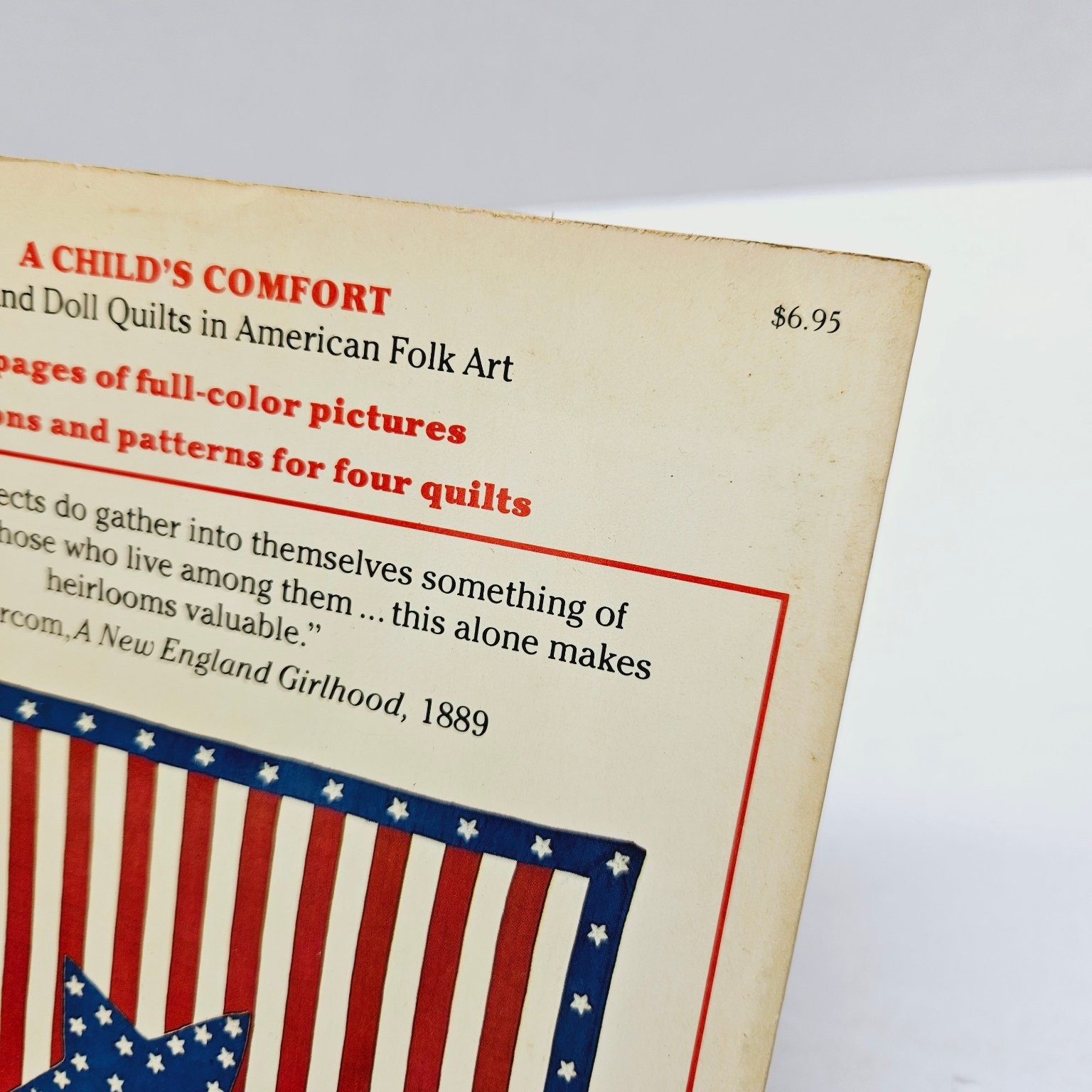 A Child&rsquo;s Comfort Bruce Johnson 1977 First Ed Baby Doll Quilts American Folk Art