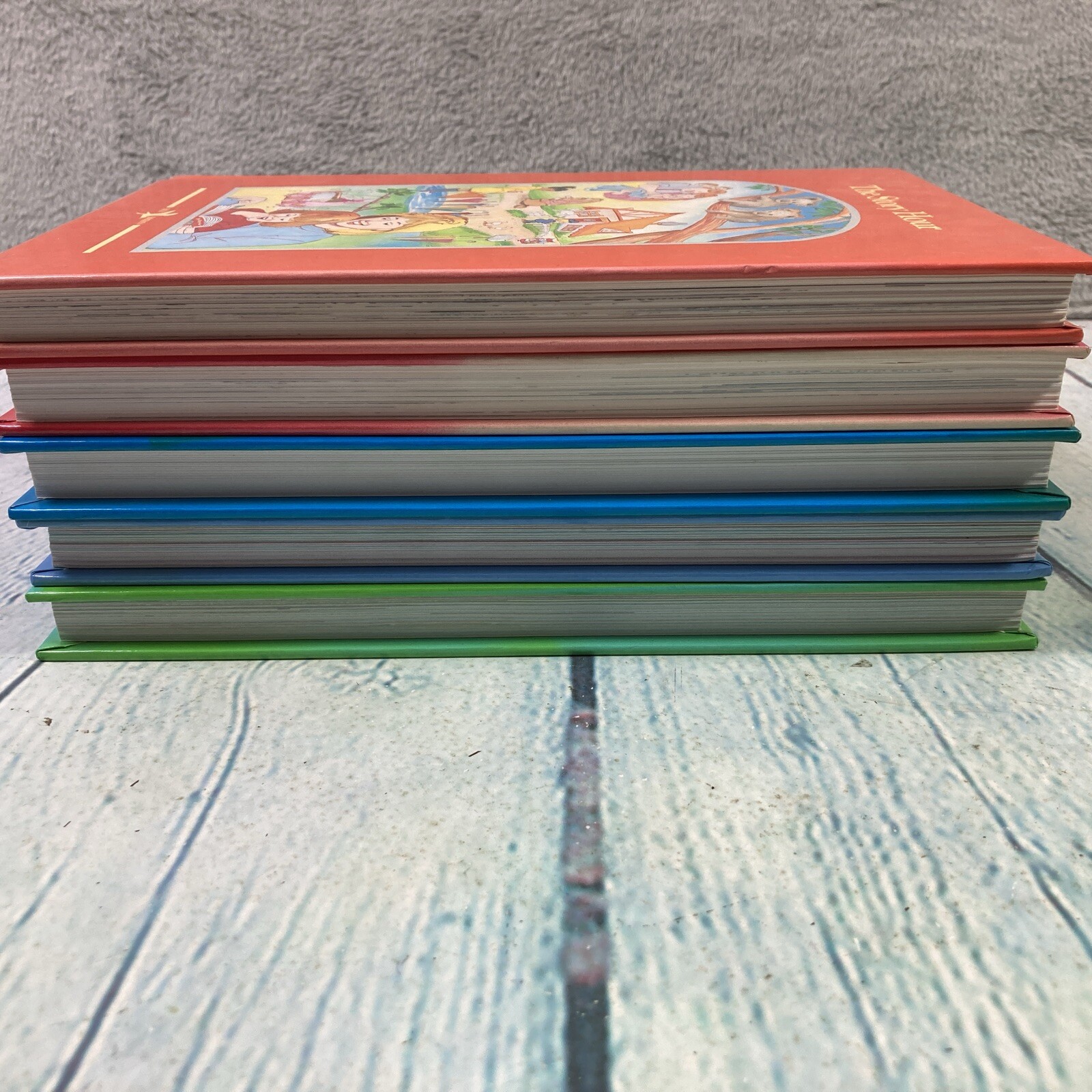 1993 Child Horizons Children Books Lot of 5 Hardback Homeschooling Education