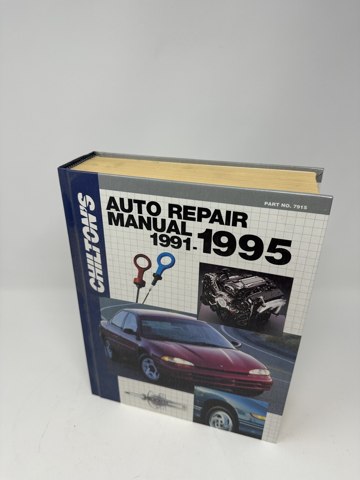 Chilton&rsquo;s Auto Repair Manual 1991-1995 Edition Hardcover Part # 7915