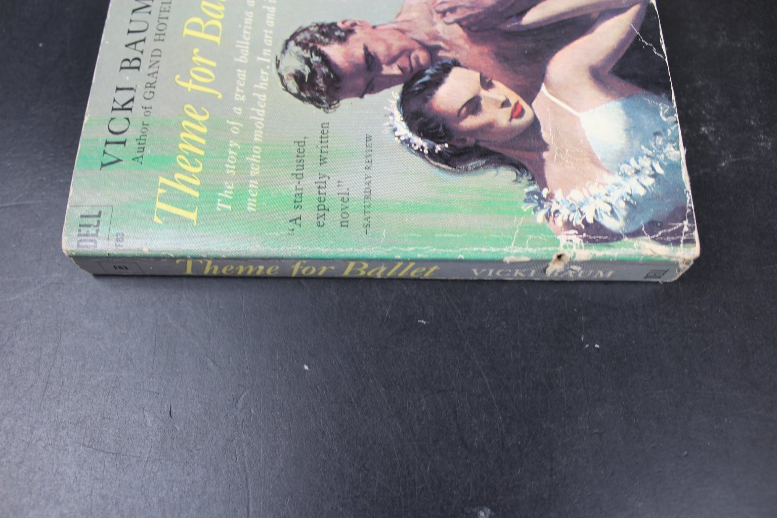 Theme for Ballet Vicki Baum 1959 Dell Book Ballet Drama Romance Paperback PB