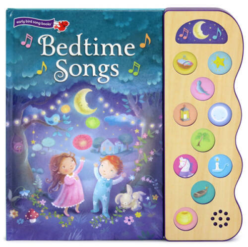 Bedtime Songs: 10-Button Children&rsquo;s Sound Book (10 Button Sound) – GOOD