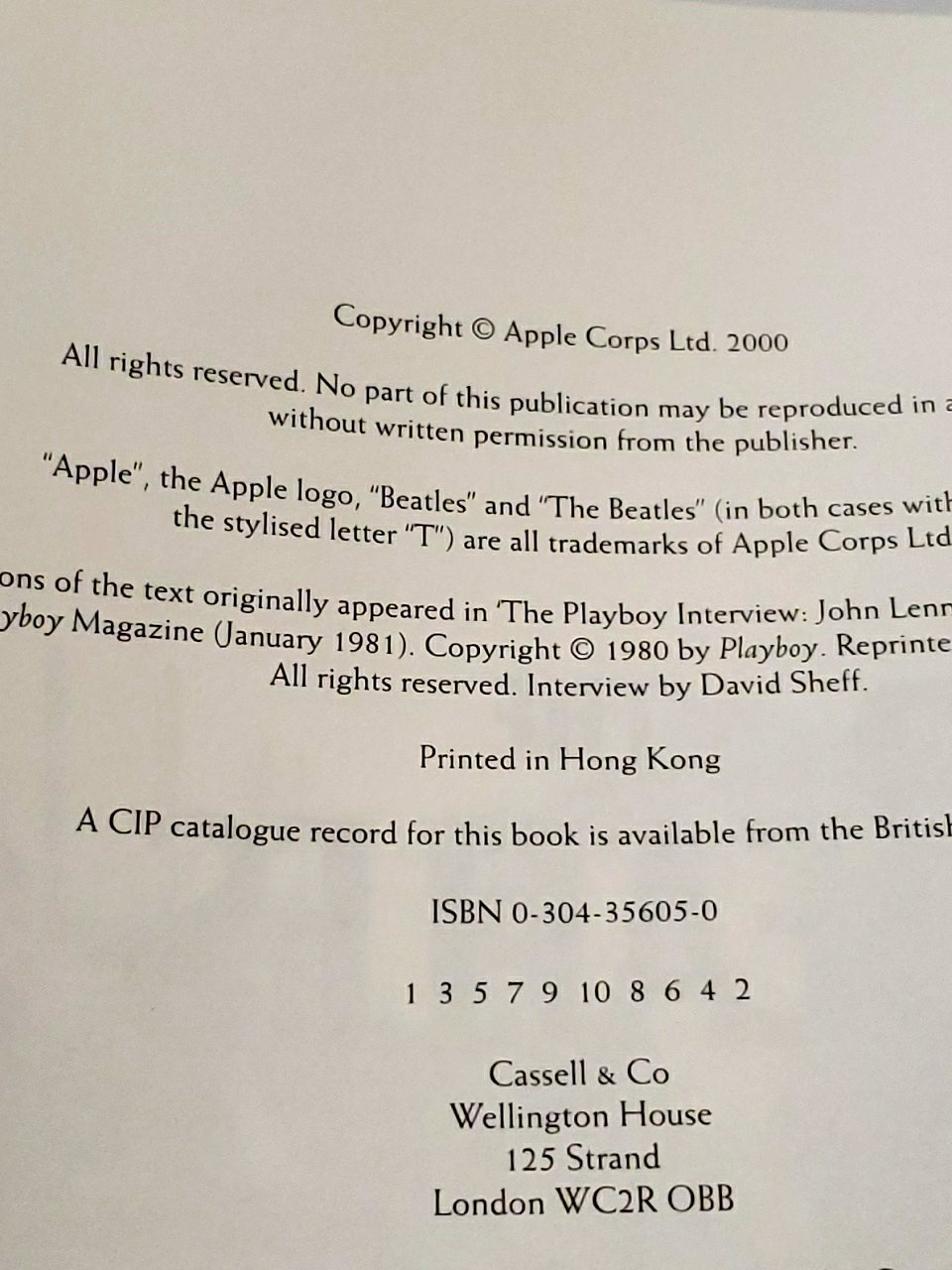 Vintage 2000 The Beatles Anthology by The Beatles Trade Paperback 13x10x1.5 EUC