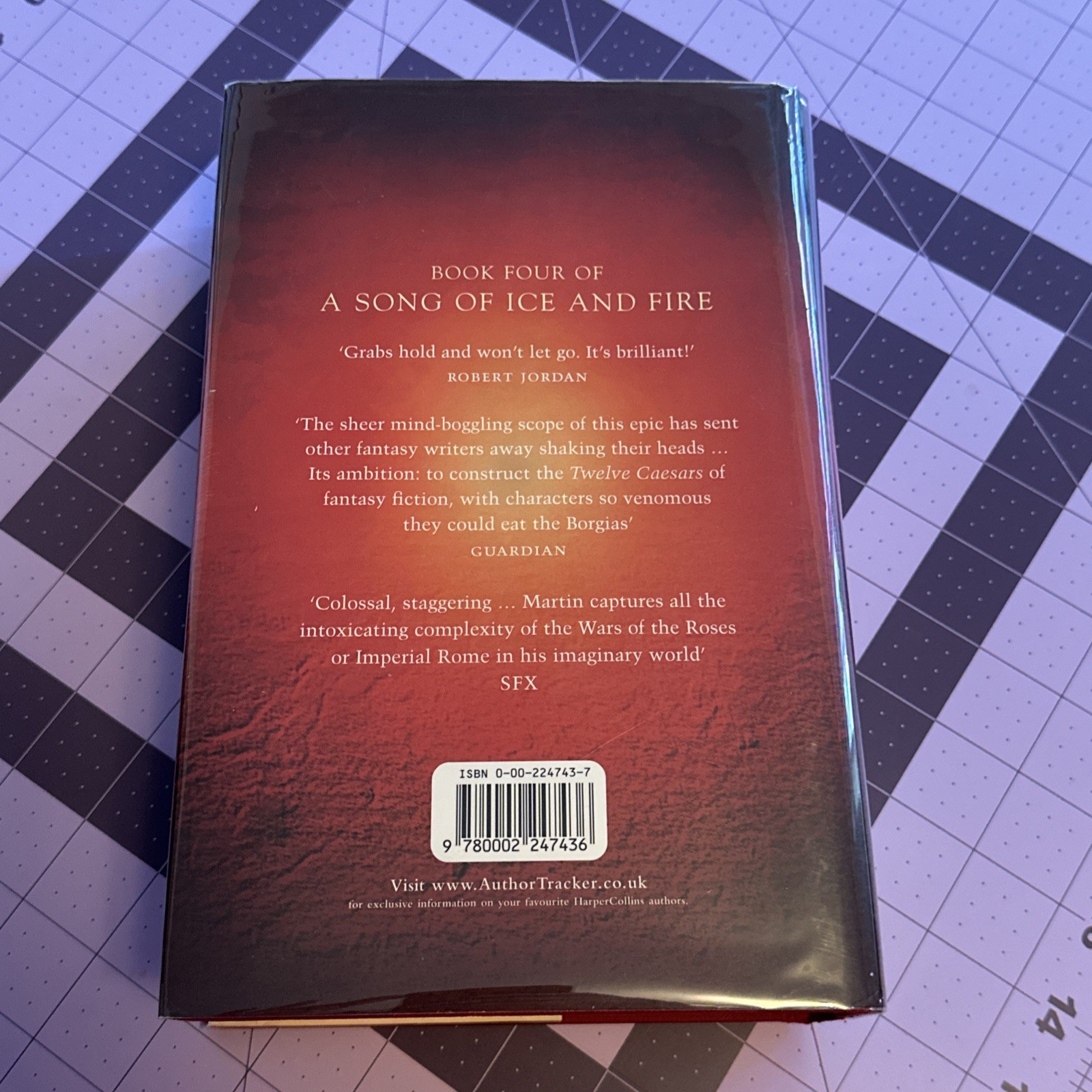 A Feast for Crows George R R Martin 1st Printing Hardcover 2005 HarperCollins