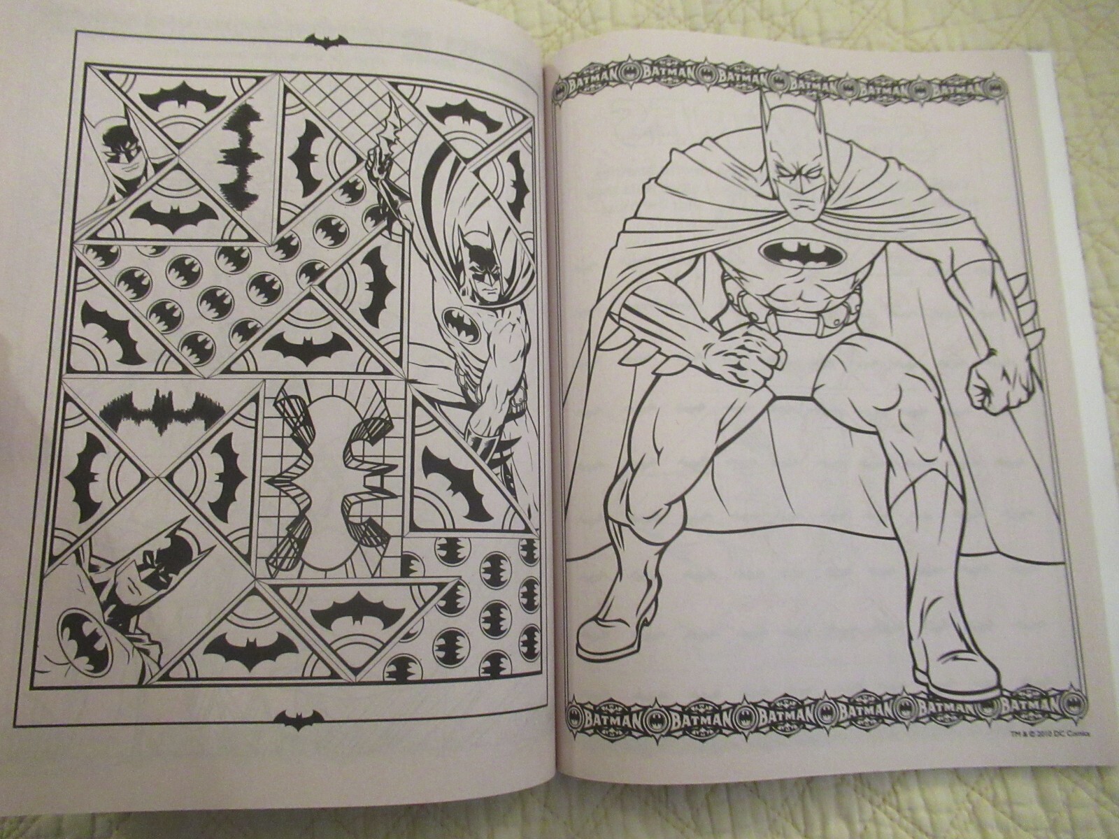 Batman Jumbo Coloring and Activity Books (2-Set) (2012) (Bendon, Inc.)