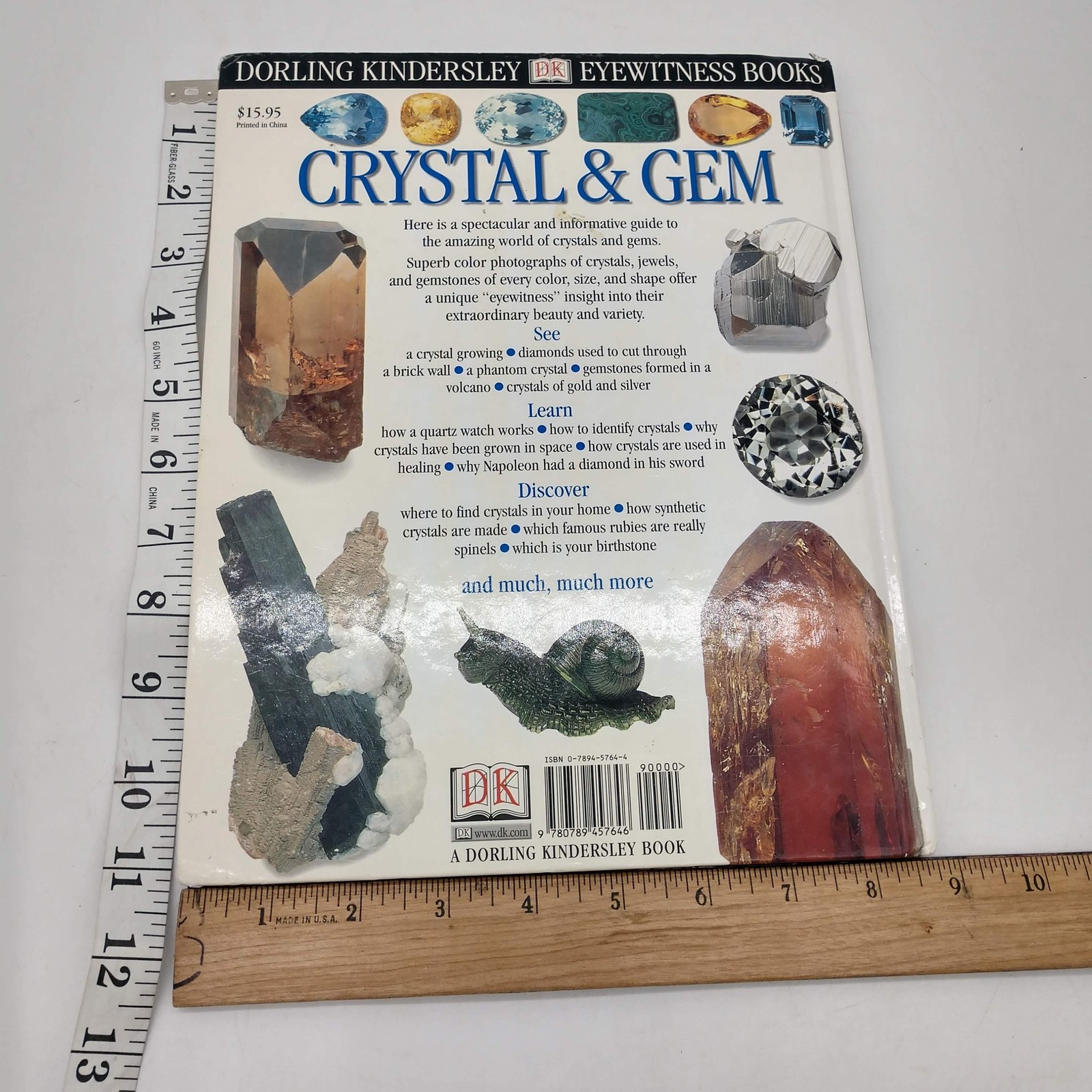 Crystal & Gem Beginner&rsquo;s Guide Crystals Awareness 3 Book Lot DK PB HC Healing