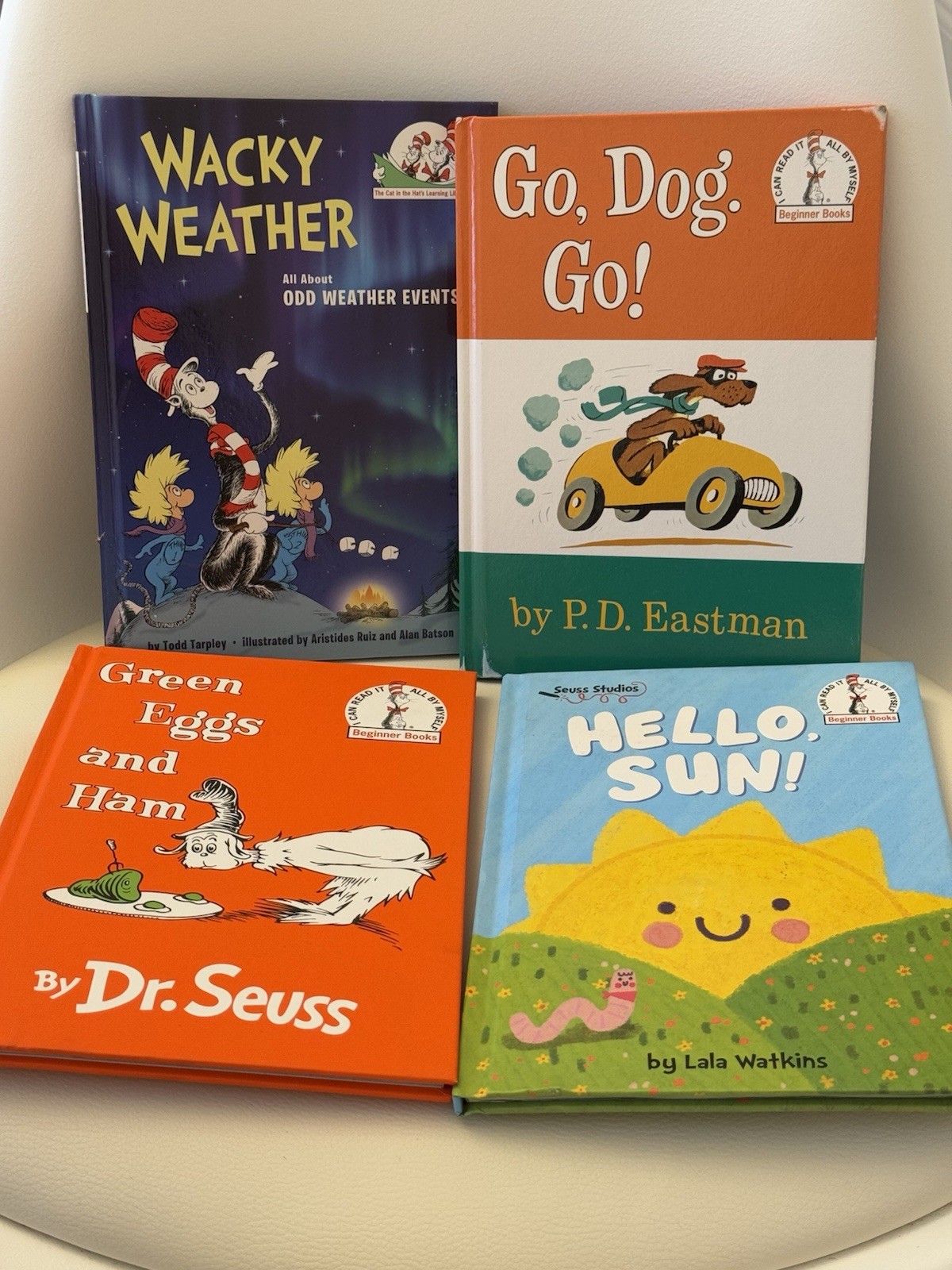 4 Hardcover Dr Suess Children&rsquo;s Books Lot Seuss