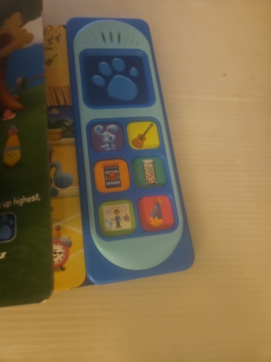Nickelodeon Blue&rsquo;s Clues and You! « Play Day with Blue! » Sound Book by PI Kids