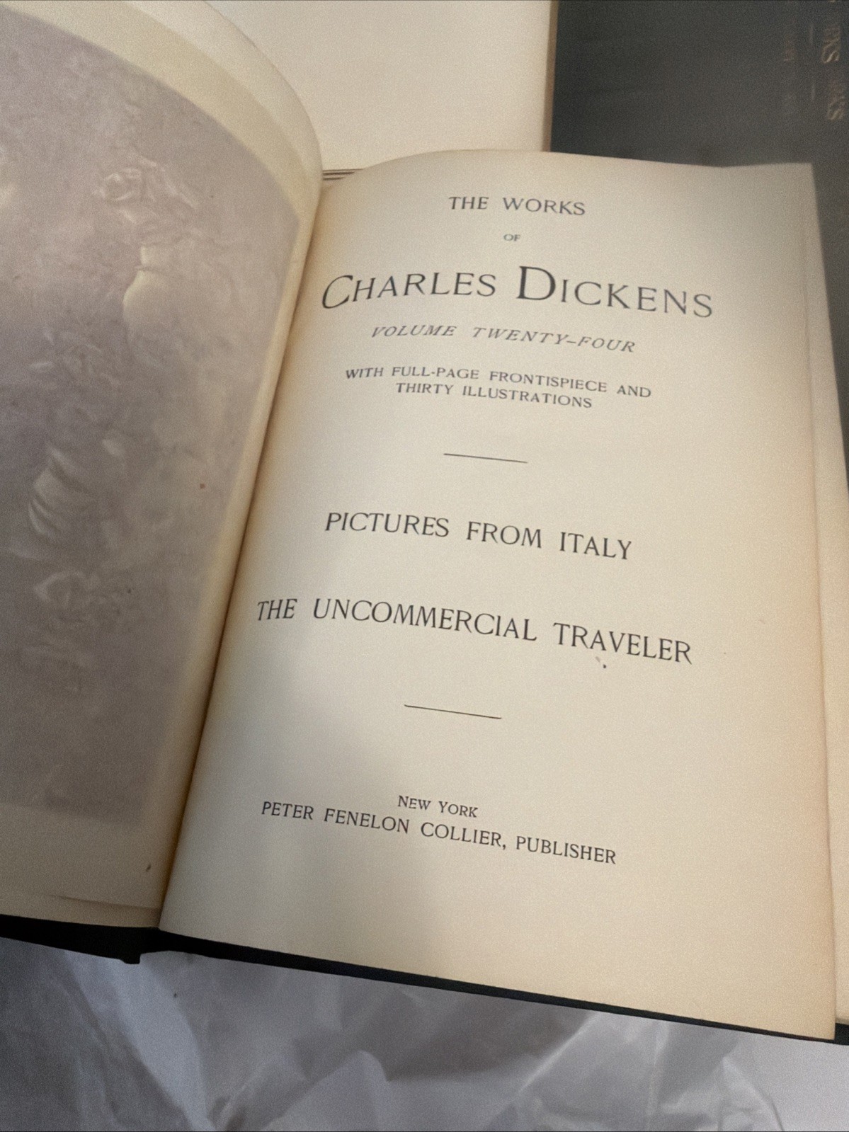Antique 1890&rsquo;s The Works Of Charles Dickens Peter Fenelon Collier Lot Of 28/30