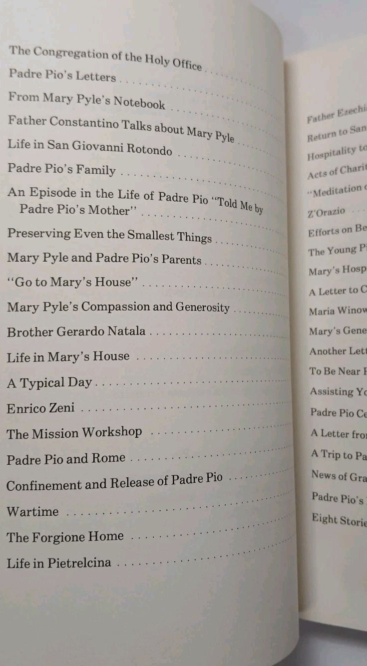 MARY&rsquo;S HOUSE Dorothy M. Gaudiose SIGNED – MARY PYLE Spiritual Guidance PADRE PIO