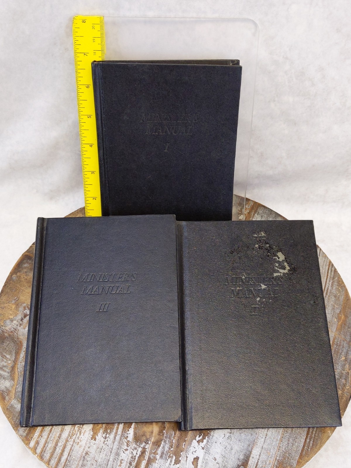 Minister&rsquo;s Manual by William Pickthorn Complete 3 Volume Set 1965 Hardcover