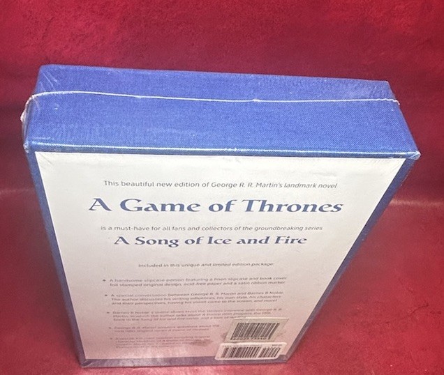 New and sealed Game of Thrones by George R. R. Martin (Hardcover, Slipcase)