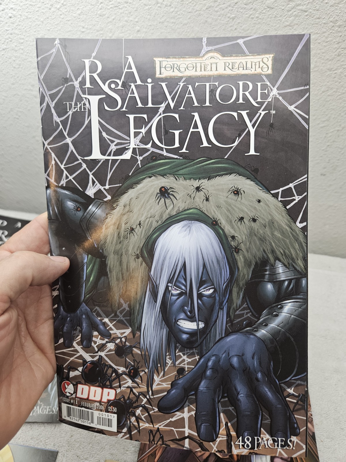 D&D FORGOTTEN REALMS R.A. SALVATORE&rsquo;S LOT OF 7 LEGACY, HALFLINGS GEM, STREAM