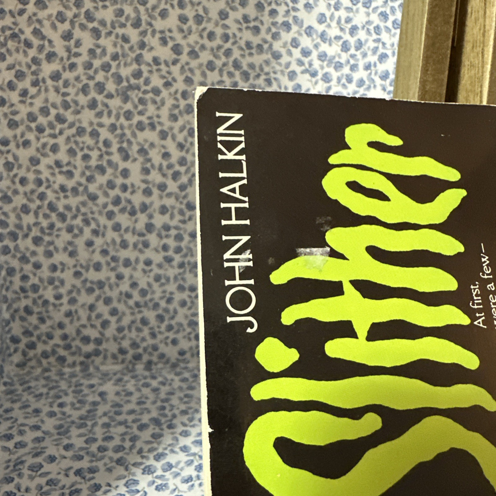 Slither By John Halkin 1986 Critic&rsquo;s Choice Paperback Book Vintage Horror