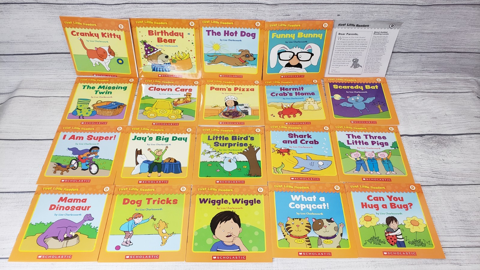First Little Readers Scholastic Level D Box Set of 19 Books