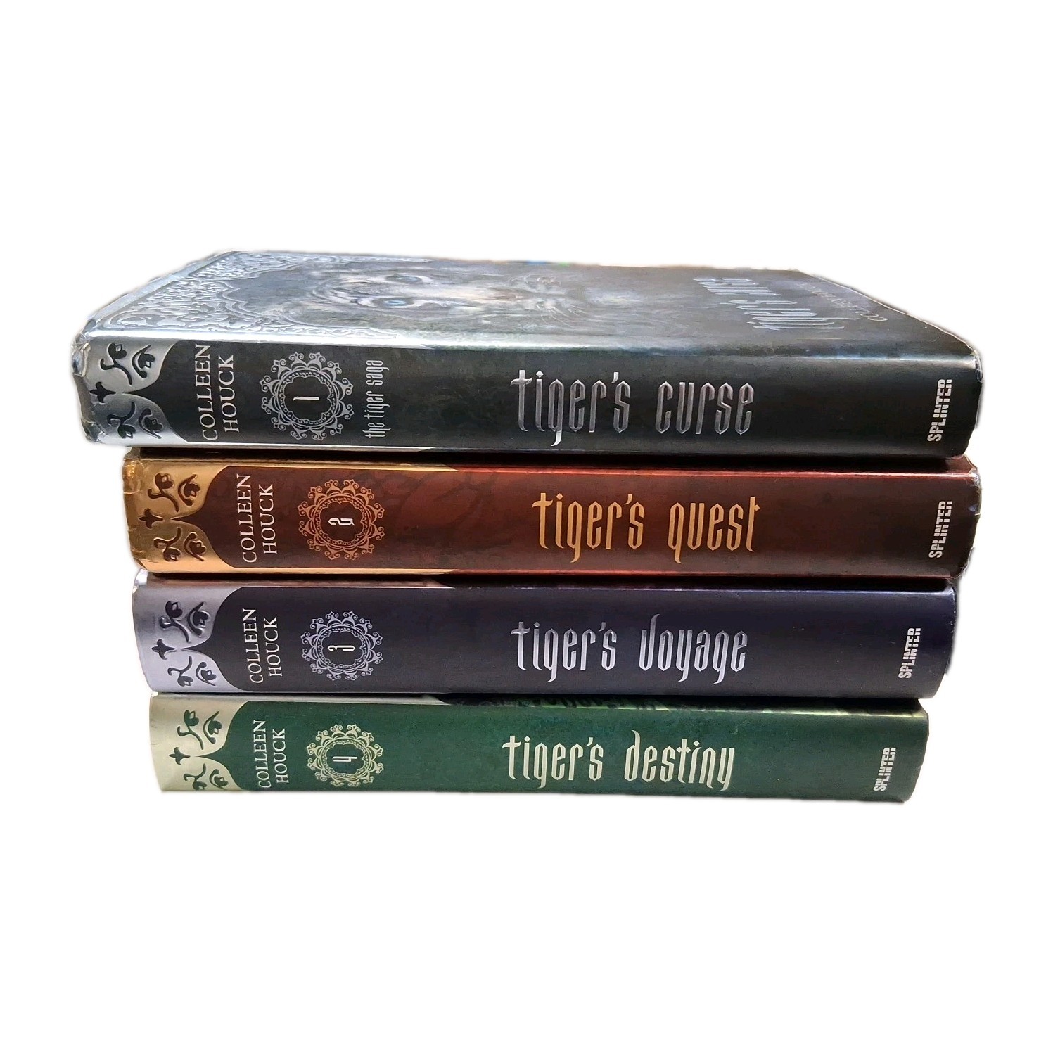 ​Tiger’s Curse Series Set of 4 Hardcover Books Colleen Houck 1st Editions EUC