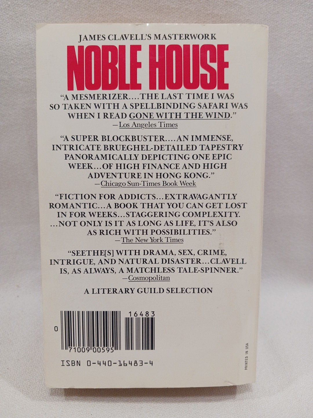 Shogun PB Book Lot James Clavell Noble House Whirlwind King Rat The Asian Saga