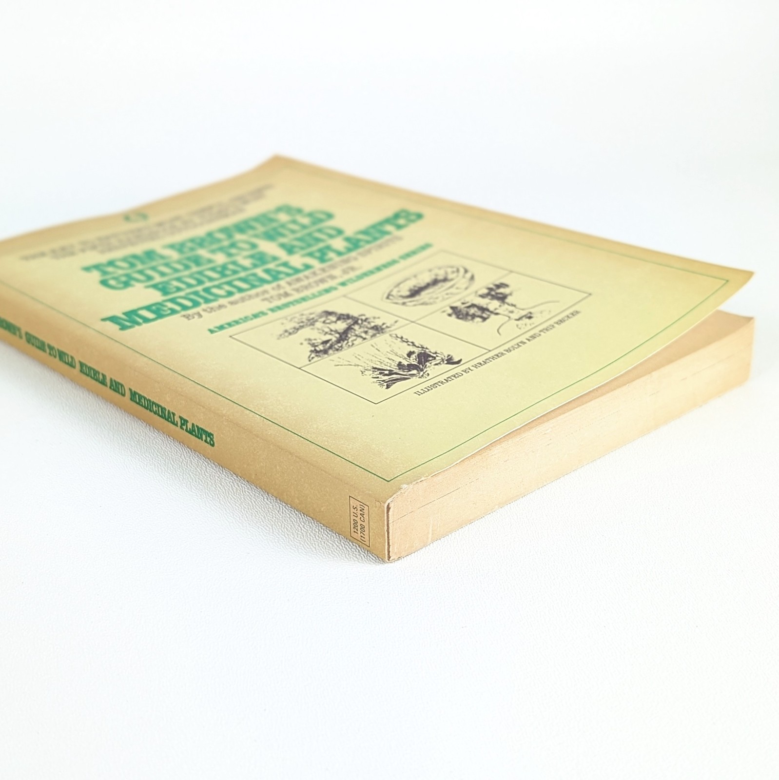 TOM BROWN&rsquo;S GUIDE TO WILD EDIBLE AND MEDICINAL PLANTS by Tom Brown Jr. – 1985 PB