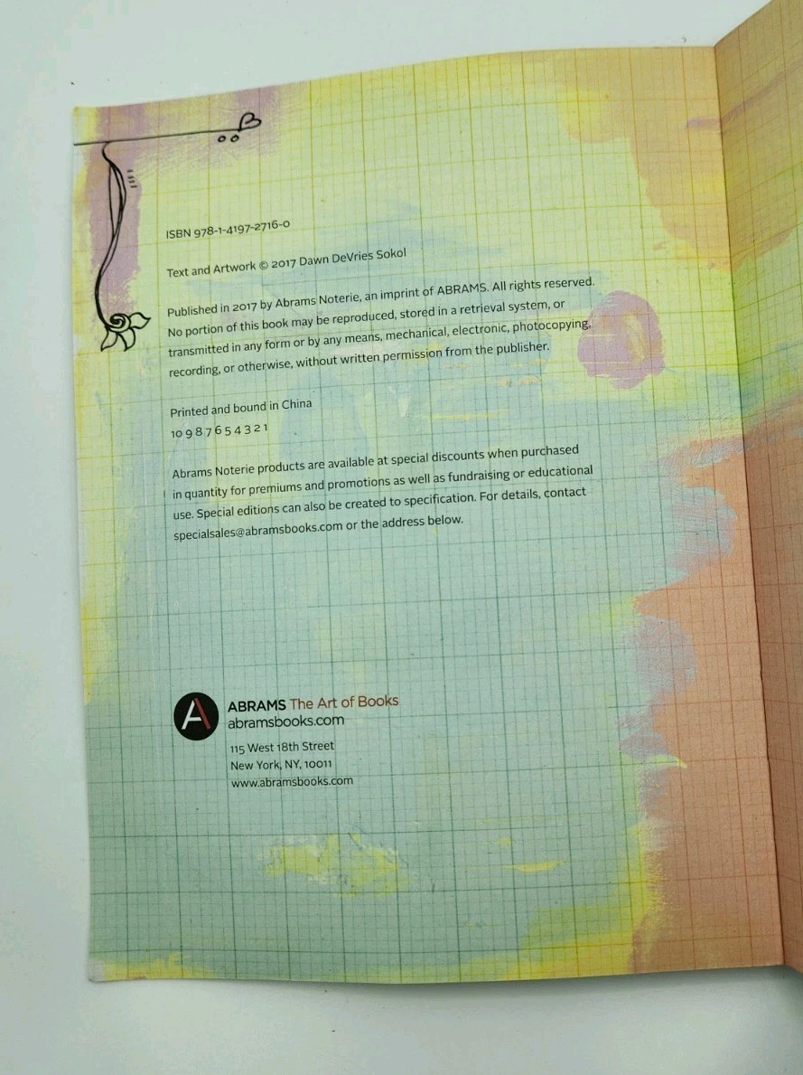 Art To Start Doodling:A Sketchbook With Multicolored Pages By Dawn Devries Sokol