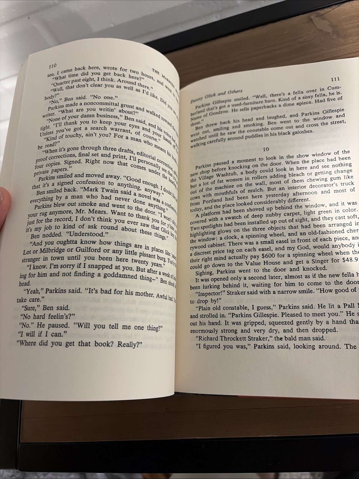 Salem&rsquo;s Lot – by Stephen King – Hardcover Book – BCE (1975)