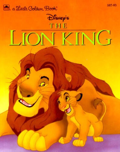 Disney&rsquo;s The Lion King (Little Golden Book) – Hardcover – VERY GOOD