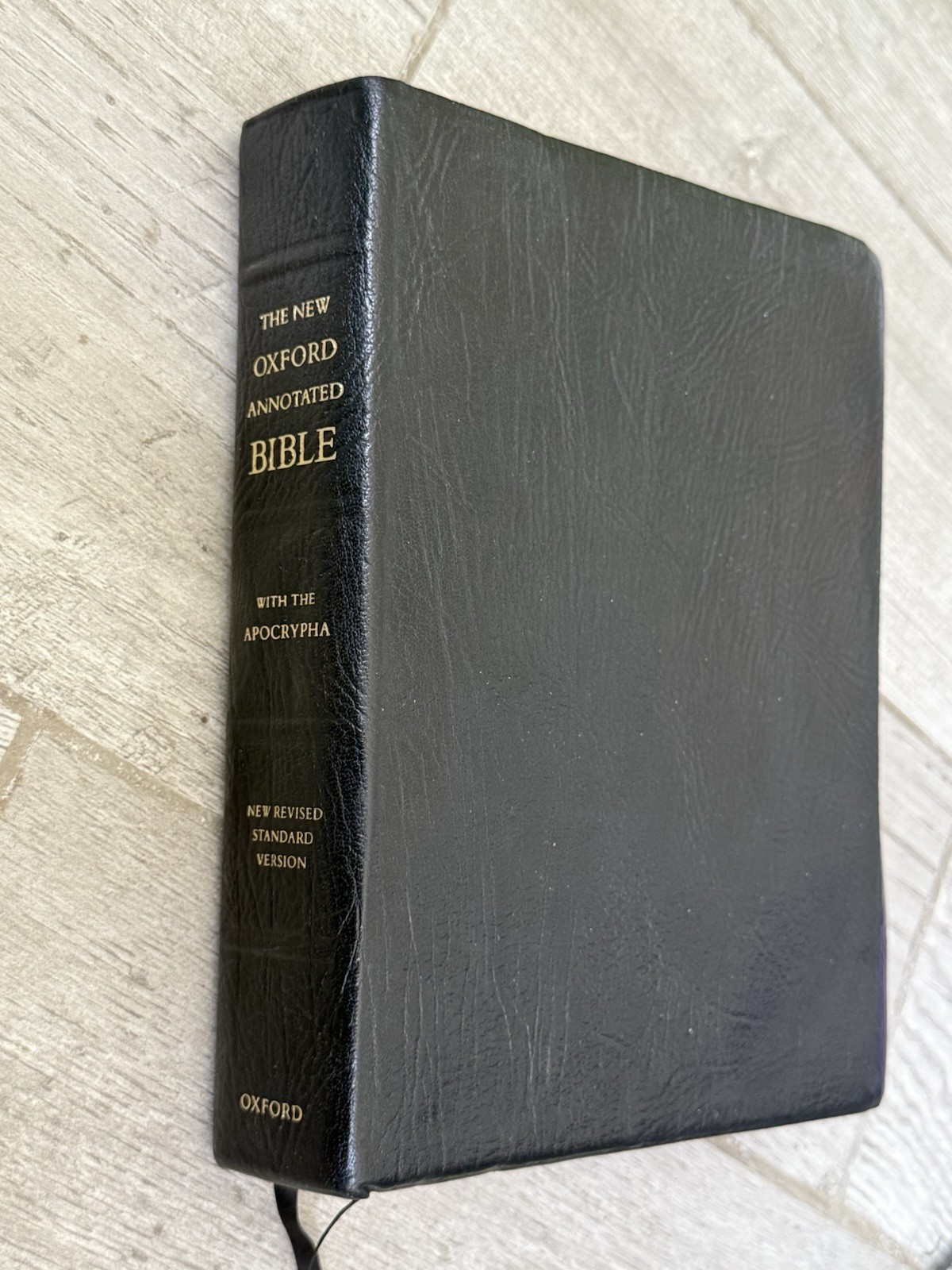 ✝️ New Oxford Annotated Bible NRSV New Revised Standard Version Leather 9914A