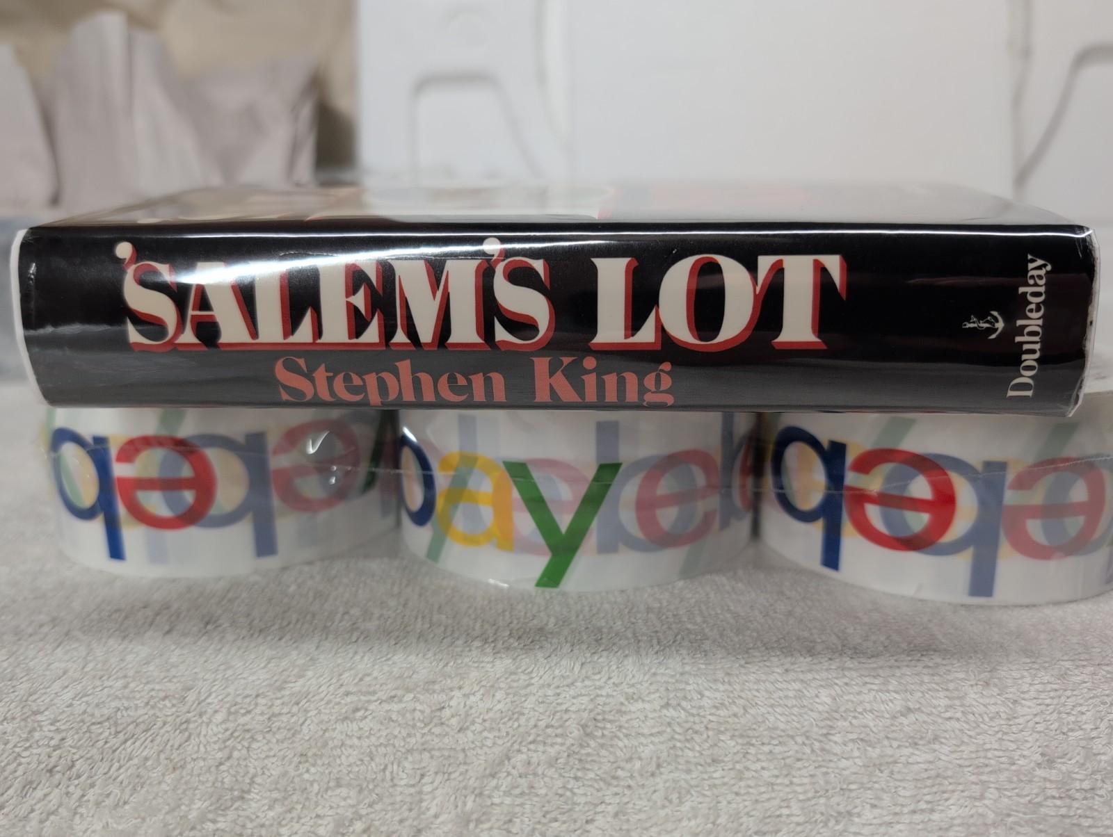 RARE 1st Edition SALEM&rsquo;S LOT Stephen King (1975) Later Printing $19.95 + Mylar!!