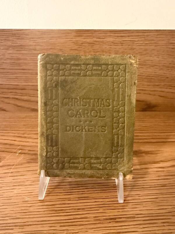 Miniature Edition of « A Christmas Carol »-Little Leather Library Series-GUC